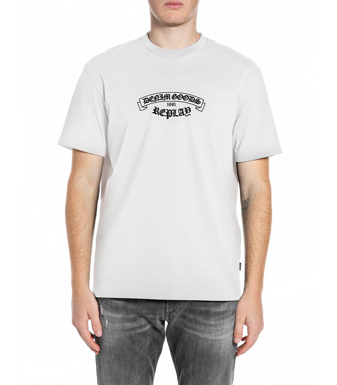 ベーシックジャージープリント Tシャツ